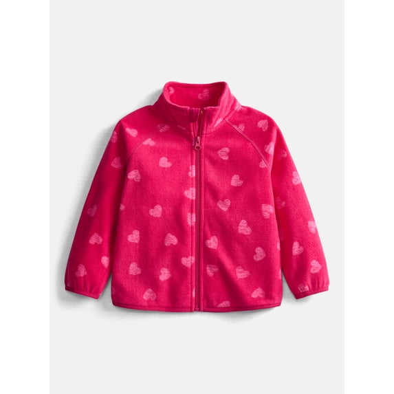Wonder Nation Toddler Microfleece Jacket, Sizes 12M-5T