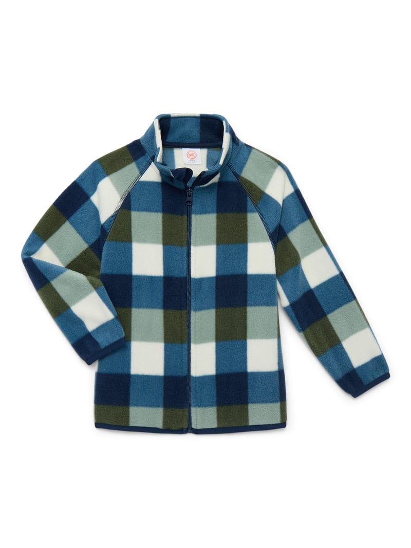 Wonder Nation Boys Microfleece Zip Jacket, Sizes 4-18 & Husky