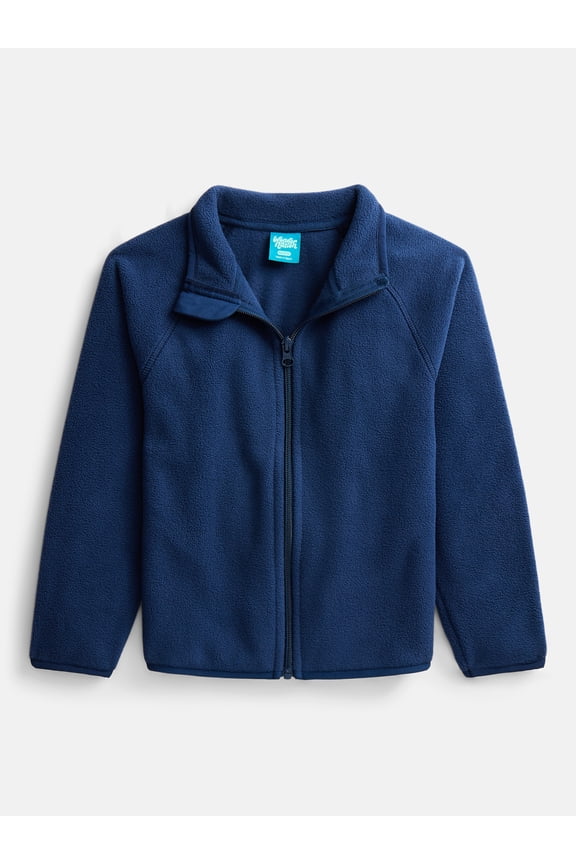 Boys Microfleece Full Zip Jacket, Sizes 4-18 & Husky