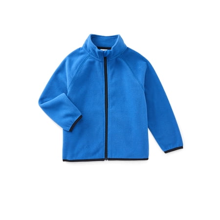 Wonder Nation Boys Microfleece Zip Jacket, Sizes 4-18 & Husky