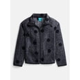thumbnail image 1 of Wonder Nation Girls Microfleece Full Zip Jacket, Sizes 4-18 & Plus, 1 of 3