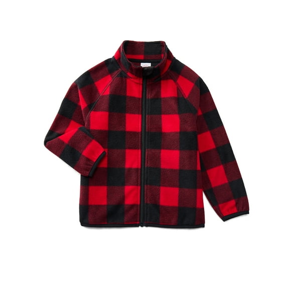 Wonder Nation Boys Microfleece Zip Jacket, Sizes 4-18 & Husky