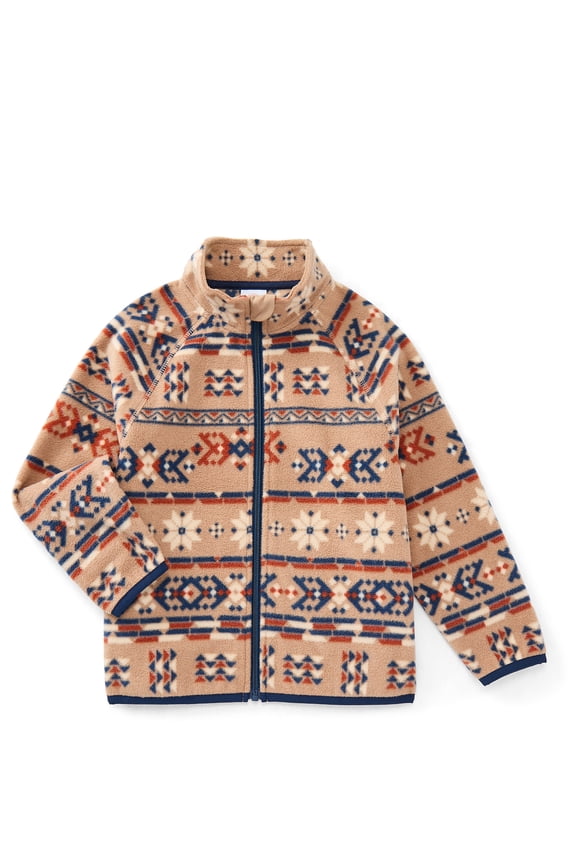 Boys Microfleece Zip Jacket, Sizes 4-18 & Husky