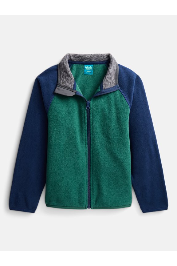 Boys Microfleece Full Zip Jacket, Sizes 4-18 & Husky