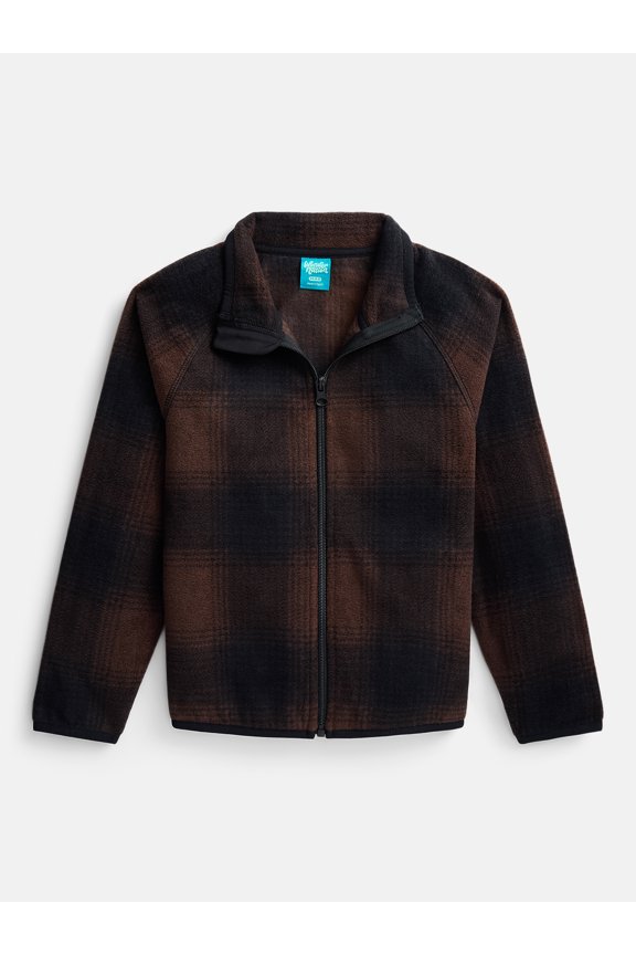 Boys Microfleece Full Zip Jacket, Sizes 4-18 & Husky