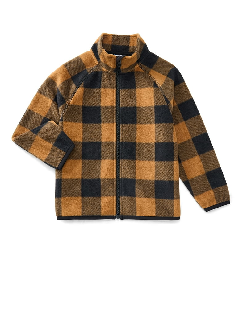 Wonder Nation Boys Microfleece Zip Jacket, Sizes 4-18 & Husky