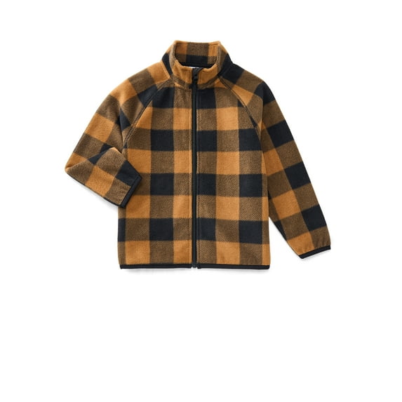 Wonder Nation Boys Microfleece Zip Jacket, Sizes 4-18 & Husky