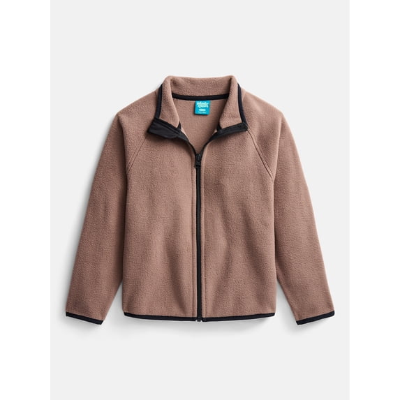 Wonder Nation Boys Microfleece Full Zip Jacket, Sizes 4-18 & Husky