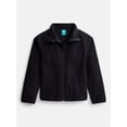 thumbnail image 1 of Wonder Nation Girls Microfleece Full Zip Jacket, Sizes 4-18 & Plus, 1 of 3