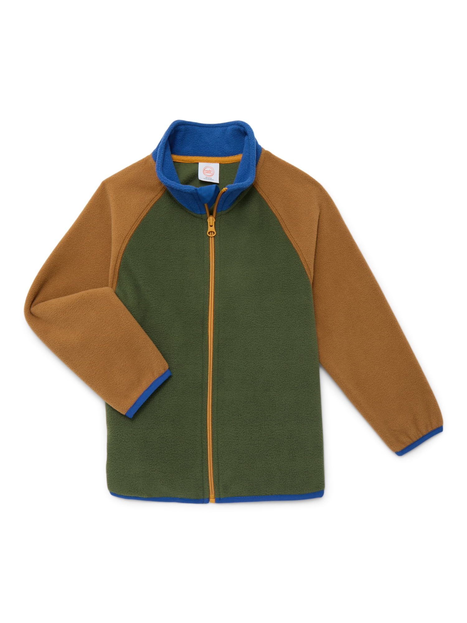 Wonder Nation Boys Microfleece Zip Jacket, Sizes 4-18 & Husky