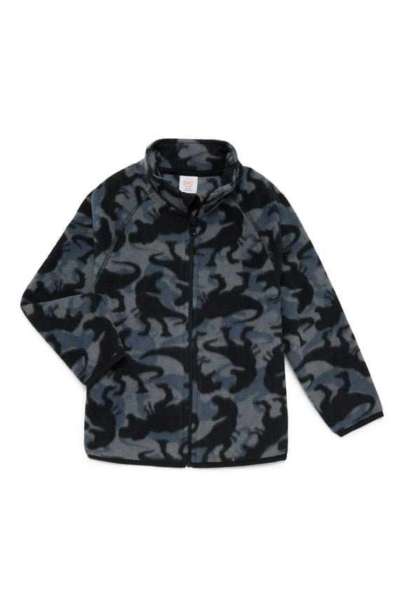 Boys Microfleece Zip Jacket, Sizes 4-18 & Husky