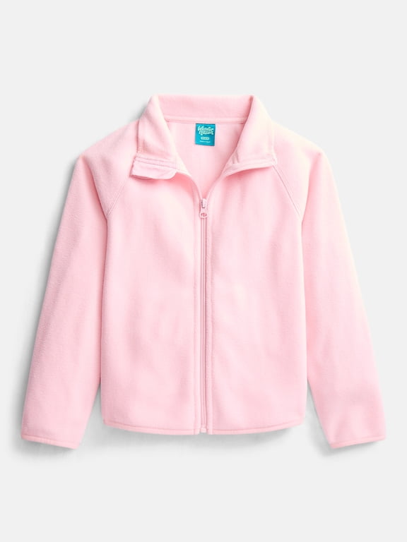 Girls Microfleece Full Zip Jacket, Sizes 4-18 & Plus