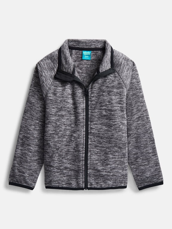 Boys Microfleece Full Zip Jacket, Sizes 4-18 & Husky