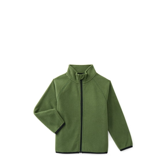 Wonder Nation Boys Microfleece Zip Jacket, Sizes 4-18 & Husky