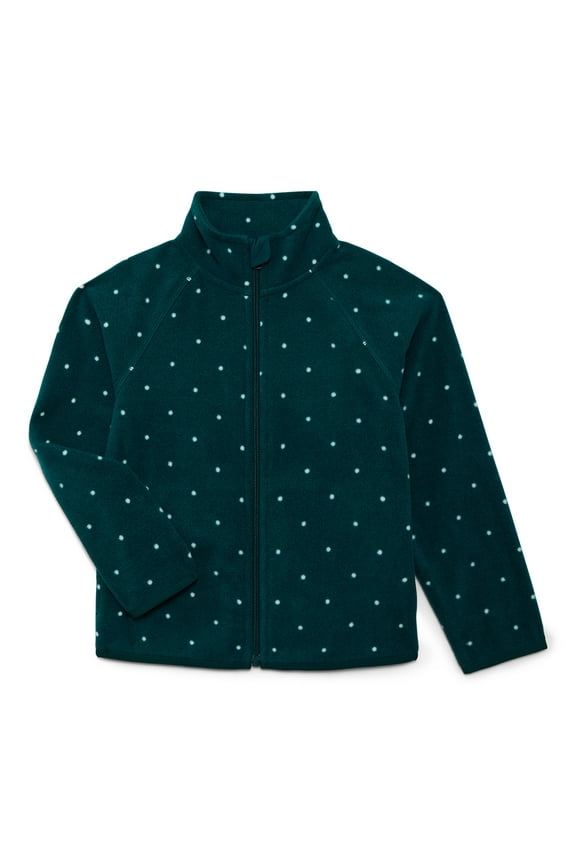 Girls Microfleece Full Zip Jacket, Sizes 4-18