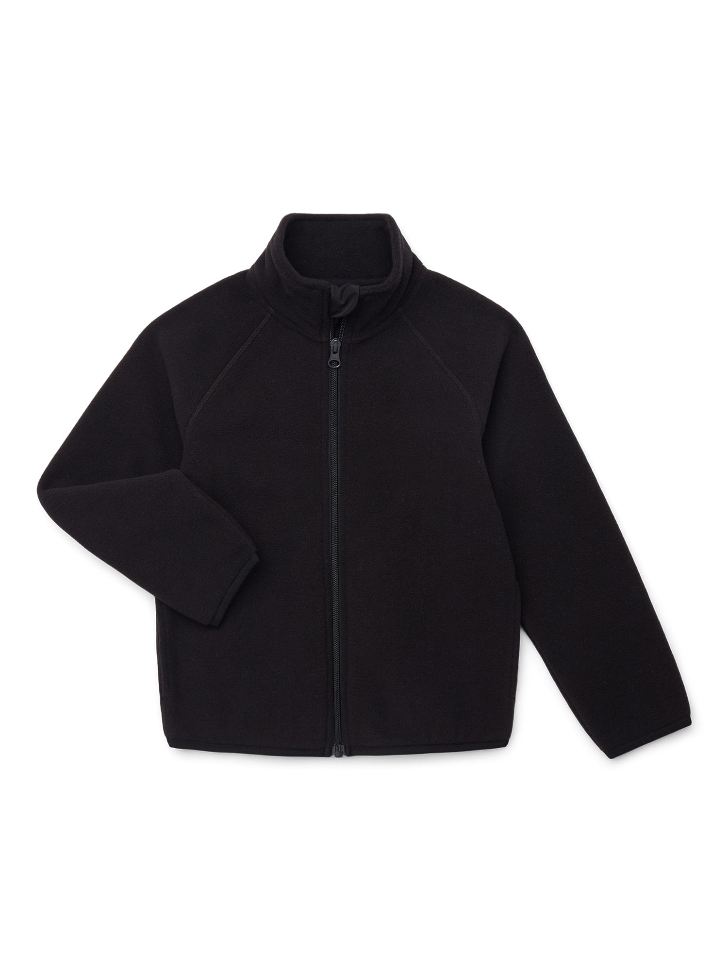 Wonder Nation Girls Microfleece Full Zip Jacket, Sizes 4-18