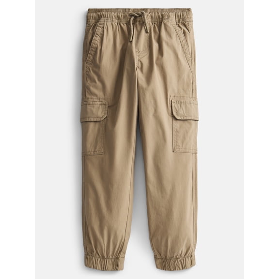 Wonder Nation Boys' Cargo Jogger Pants, Sizes 4-18 & Husky