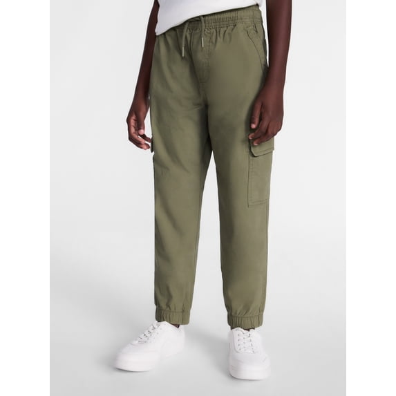 Wonder Nation Boys' Cargo Jogger Pants, Sizes 4-18