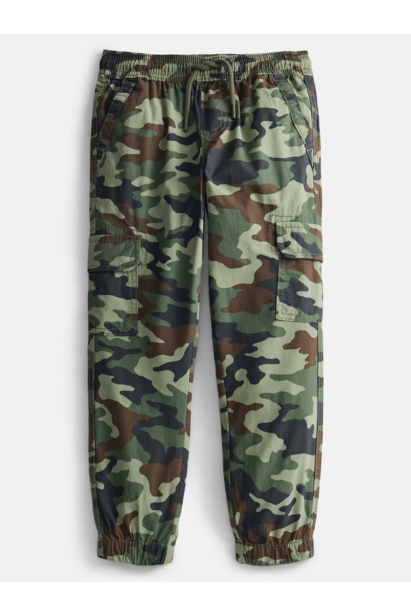 Boys' Cargo Jogger Pants, Sizes 4-18 & Husky