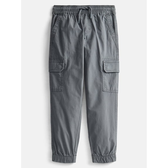 Wonder Nation Boys' Cargo Jogger Pants, Sizes 4-18 & Husky