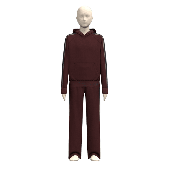 Wonder Nation Boys Piped Hoodie and Pants Set, 2-Piece, Sizes 4-18