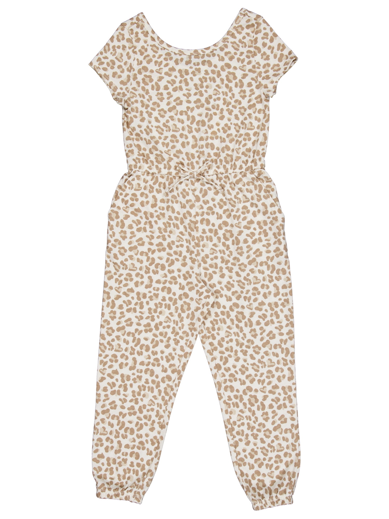 Wonder Nation Girls Play Jumpsuit, Sizes 4-18 & Plus