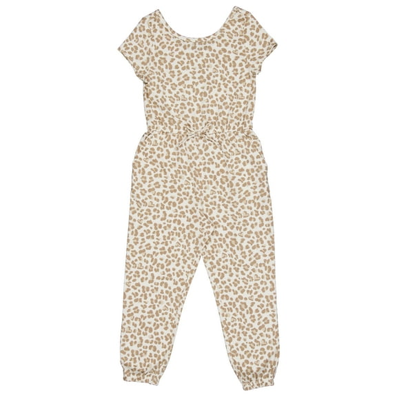 Wonder Nation Girls Play Jumpsuit, Sizes 4-18 & Plus