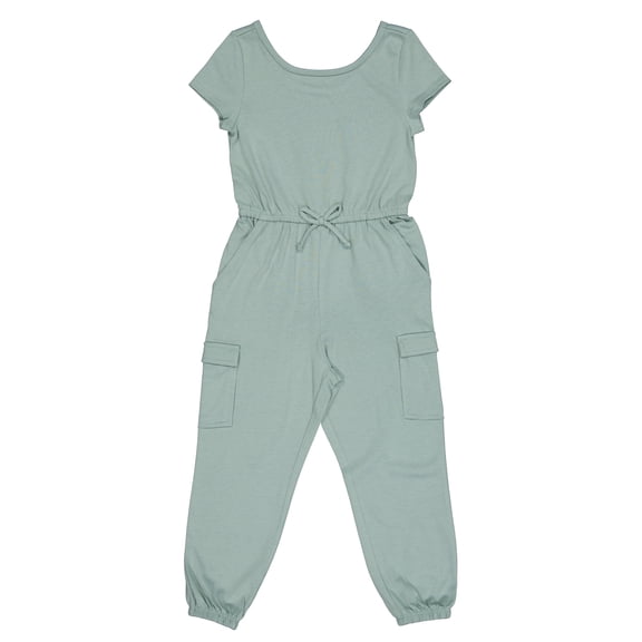 Wonder Nation Girls Play Jumpsuit, Sizes 4-18 & Plus