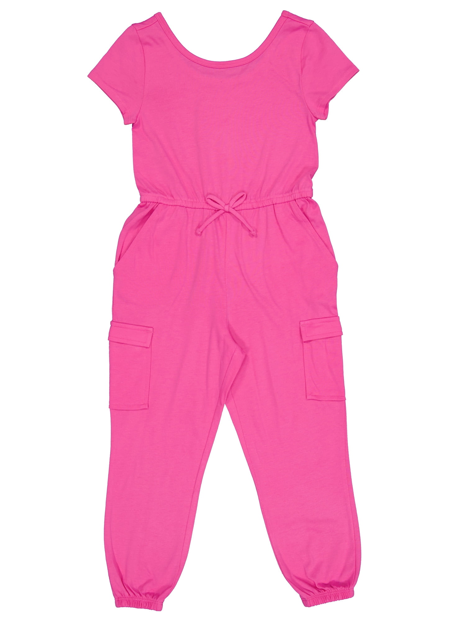 Wonder Nation Girls Play Jumpsuit, Sizes 4-18 & Plus