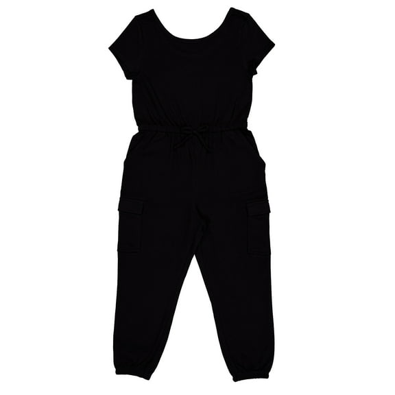 Wonder Nation Girls Play Jumpsuit, Sizes 4-18 & Plus