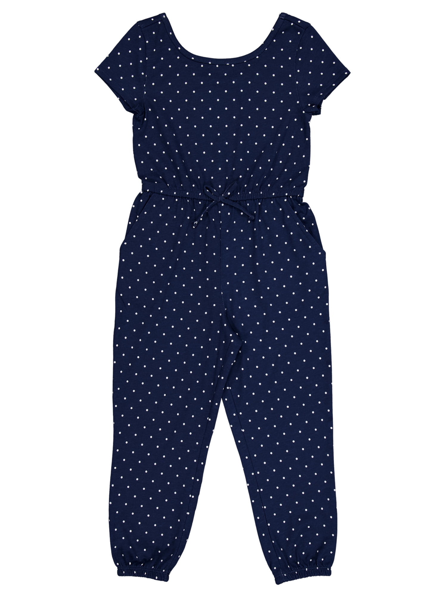 Wonder Nation Girls Play Jumpsuit, Sizes 4-18 & Plus