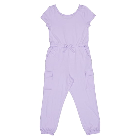 Wonder Nation Girls Play Jumpsuit, Sizes 4-18 & Plus