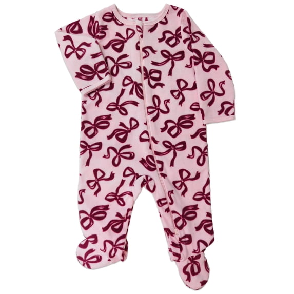 Wonder Nation Baby Gender Neutral Zip Front Footed Sleep N Play Pajamas, Sizes Preemie-6/9 Months