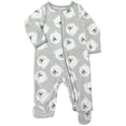 thumbnail image 1 of Wonder Nation Baby Gender Neutral Zip Front Footed Sleep N Play Pajamas, Sizes Preemie-6/9 Months, 1 of 1