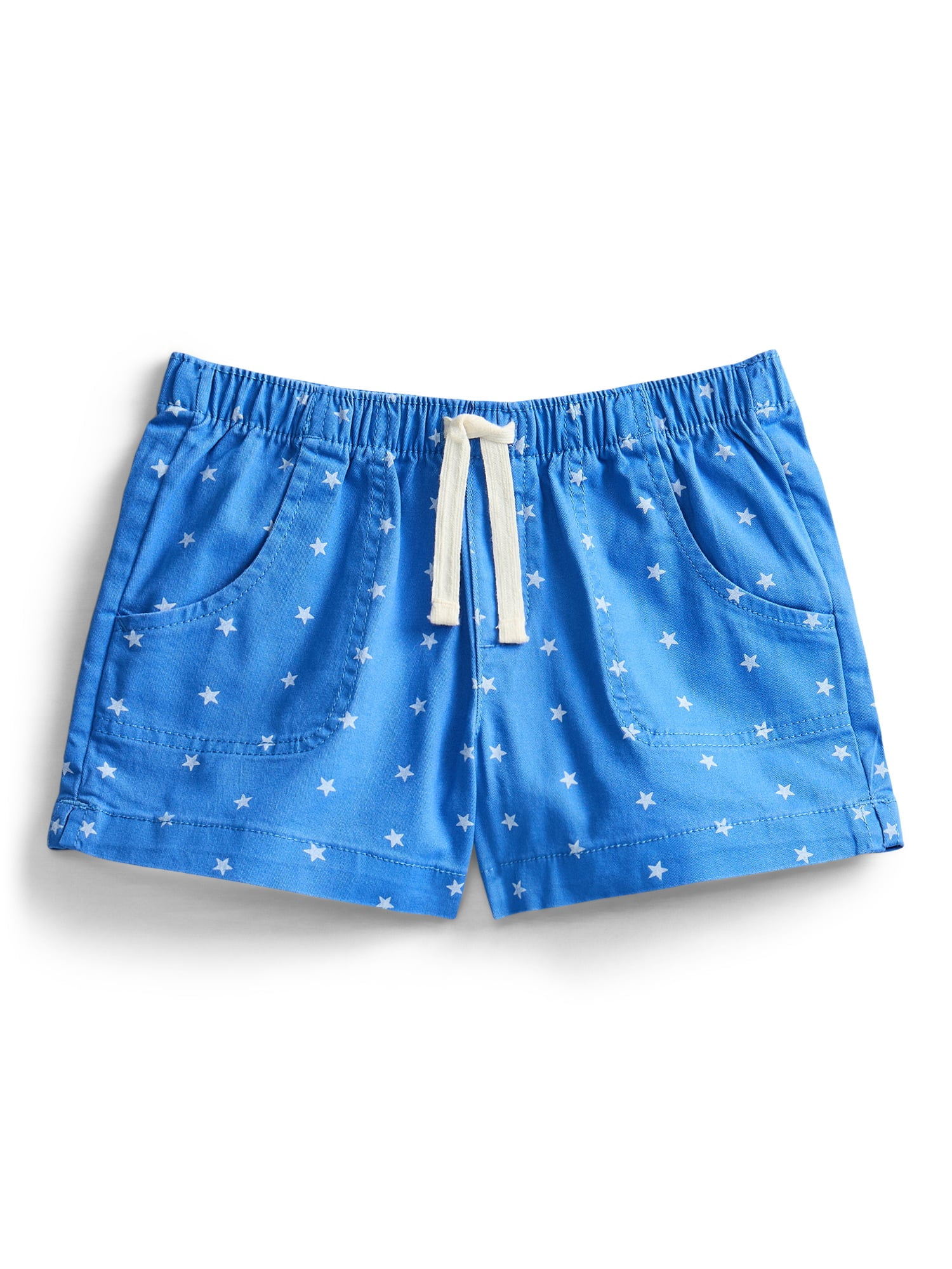 Wonder Nation Girls Pull-On Shorts, Sizes 4-18 & Plus