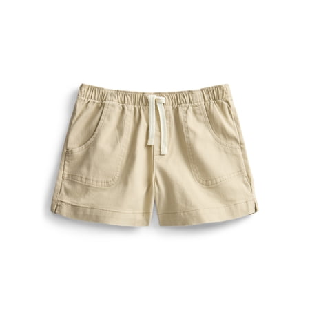 Wonder Nation Girls Pull-On Shorts, Sizes 4-18 & Plus