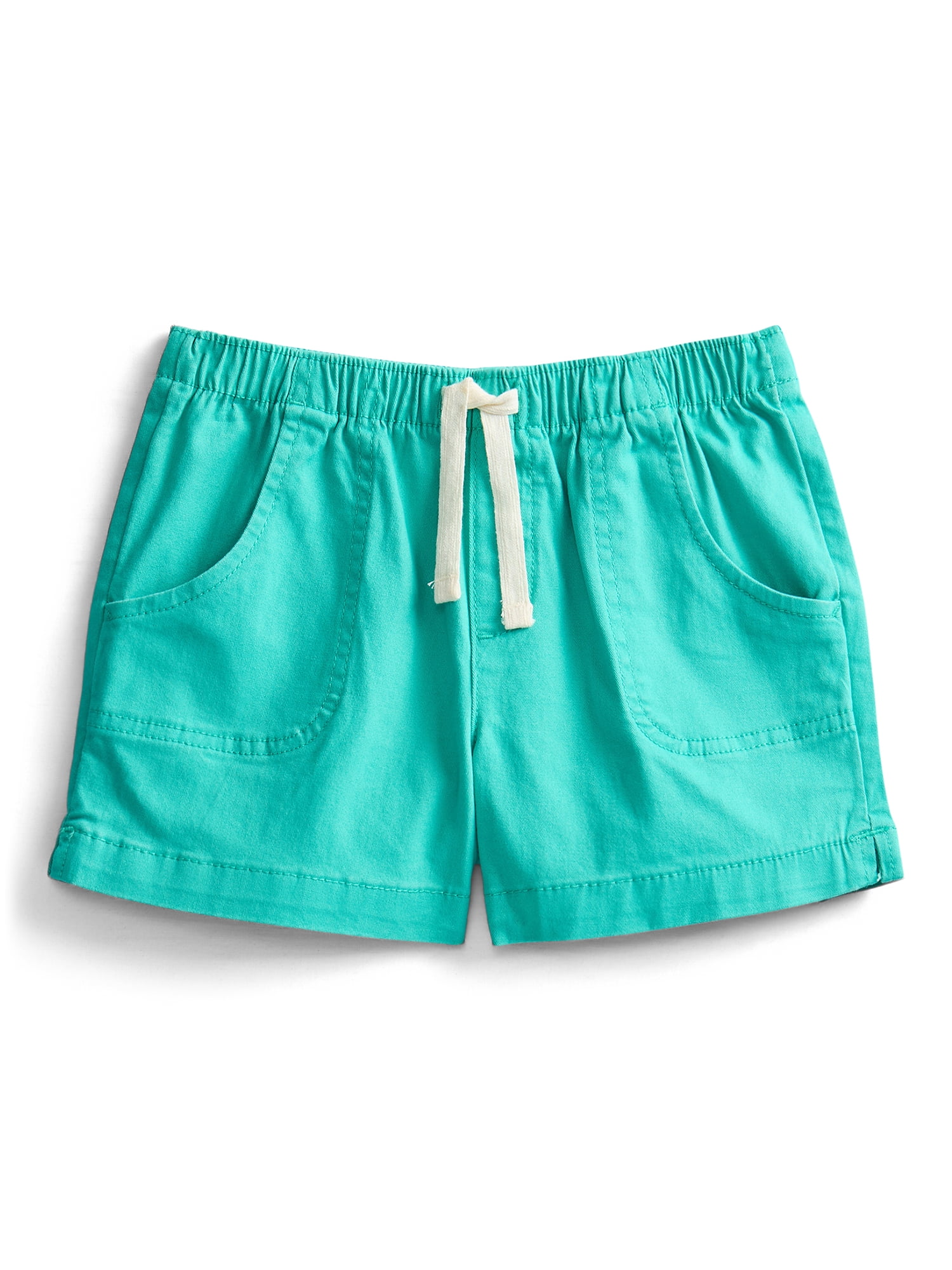 Wonder Nation Girls Pull-On Shorts, Sizes 4-18 & Plus