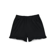 Wonder Nation Toddler Girls Ruffle Hem Shorts, Sizes 18M-5T
