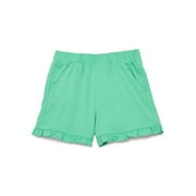 Toddler Girls Ruffle Hem Shorts, Sizes 18M-5T