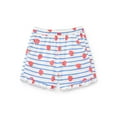 thumbnail image 1 of Wonder Nation Toddler Girls Ruffle Hem Shorts, Sizes 18M-5T, 1 of 3