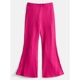 thumbnail image 1 of Wonder Nation Girls' Ribbed Flare Pants, Sizes 4-18, 1 of 3