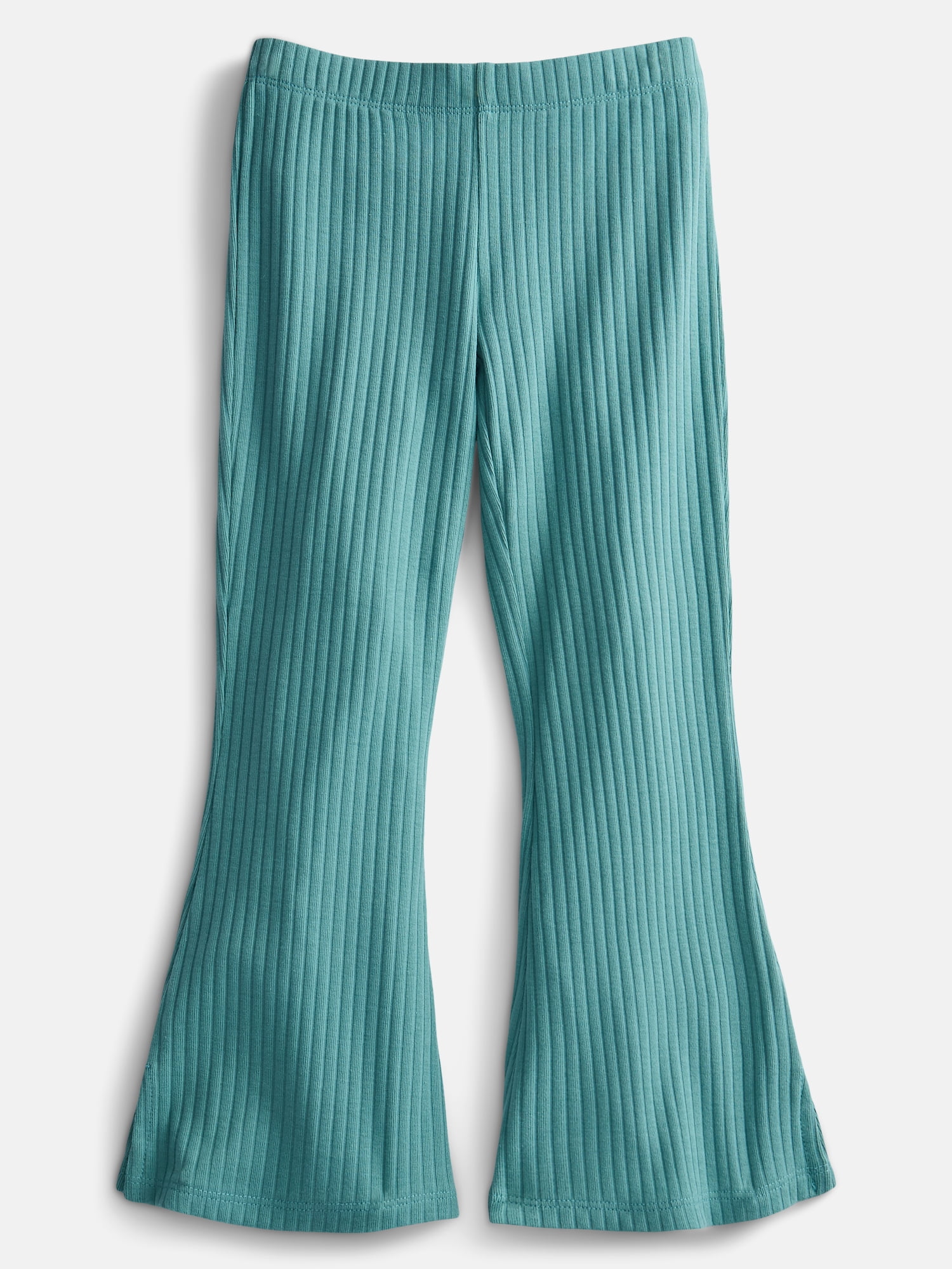 Wonder Nation Girls' Ribbed Flare Pants, Sizes 4-18