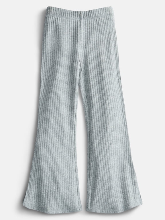 Girls' Ribbed Flare Pants, Sizes 4-18