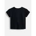 thumbnail image 1 of Wonder Nation Girls' Ribbed Knit Top with Short Sleeves, Sizes 4-18 & Plus, 1 of 3