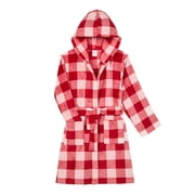 Wonder Nation Girls Long Sleeve Sleep Robe, One-Piece, Sizes 4-18