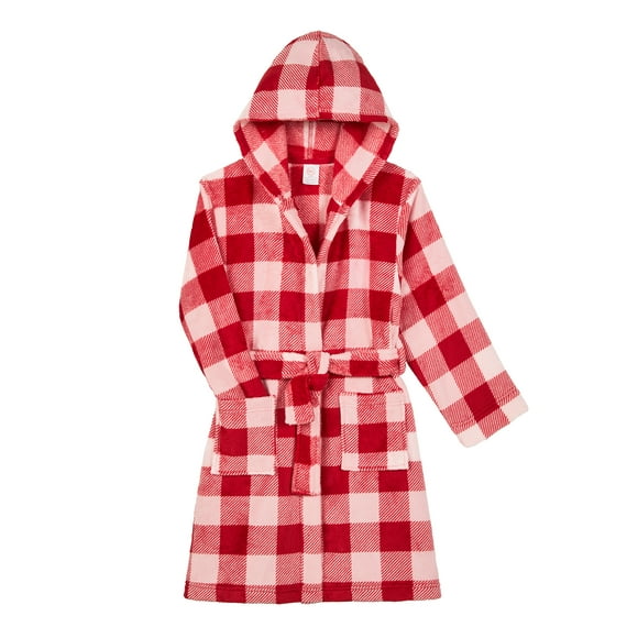 Girls Long Sleeve Sleep Robe, One-Piece, Sizes 4-18