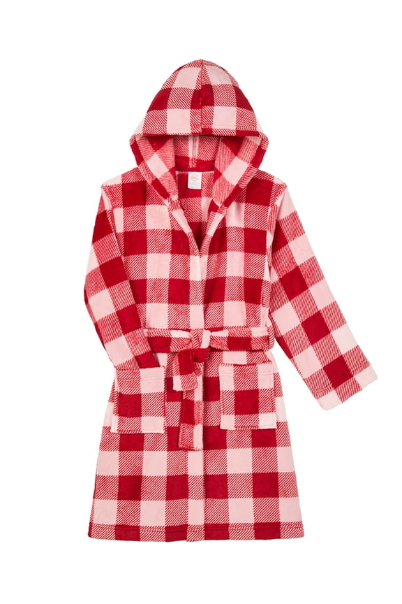 Girls Long Sleeve Sleep Robe, One-Piece, Sizes 4-18