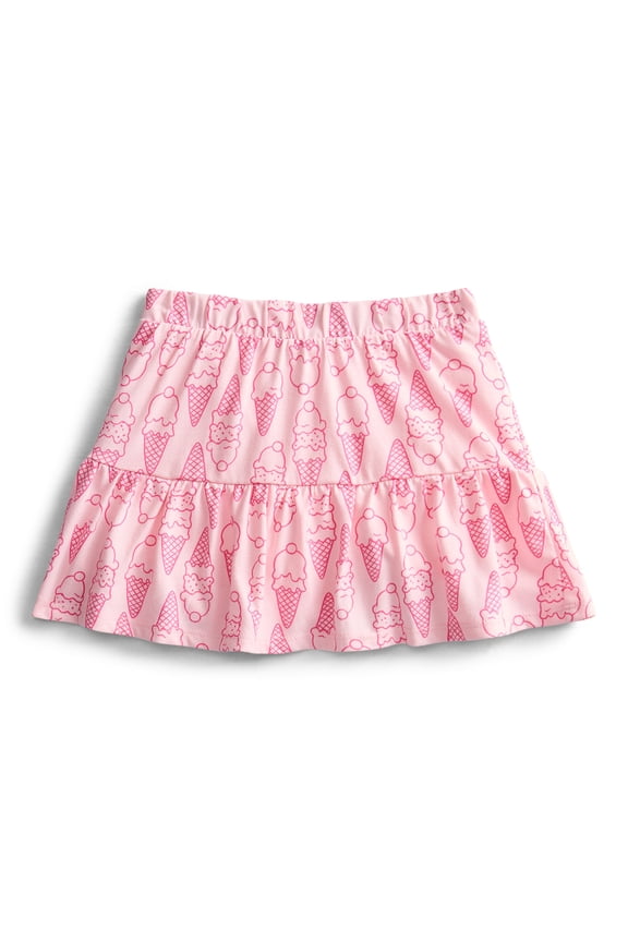 Toddler Girls Tiered Ruffle Scooter Skirt, Sizes 18M-5T