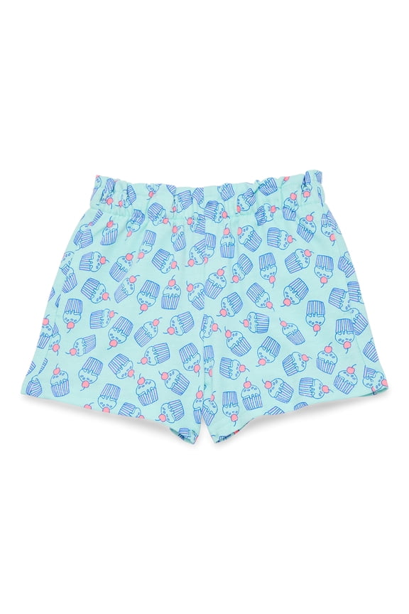 Toddler Girls Pull On Knit Shorts, Sizes 18M-5T