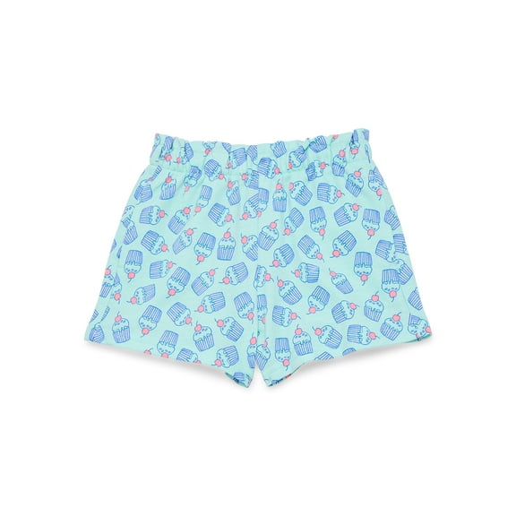 Wonder Nation Toddler Girls Pull On Knit Shorts, Sizes 18M-5T